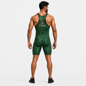 Combinaison de lutte moderne pour la performance athlétique, flexible, extensible, respirante, anti-transpiration, légère, uniforme d'entraînement personnalisé - Product Image 4