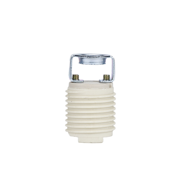 CE Certified G9 Ceramic Threaded Lighting Bulb Socket Lamp Holder AC 220V 4A Beige 1-Year Warranty