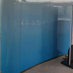 Paneles de Madera Contrachapada WPC Estilo Wayon, Resistentes al Agua, con Revestimiento de Cristal de <span class=keywords><strong>Carbono</strong></span> para Decoración de Paredes, Paneles de Cristal para Sala de Estar - Product Image 2