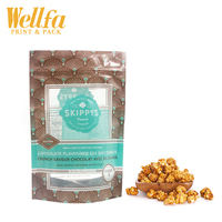 Sac fabricant pochette en mylar à fermeture refermable debout personnalisée graines de tortilla pommes de terre frites pop-corn sac d'emballage en plastique