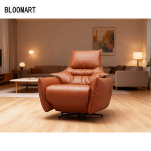 Sillón Reclinable de Cuero de Diseño Novedoso, Giratorio, de Gravedad Cero, Modelo B04, Sillón Reclinable Lazyboy - Product Image 3