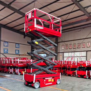 แพลตฟอร์มไฟฟ้าขับเคลื่อนด้วยตัวเองสำหรับงานที่สูง, แพลตฟอร์มงานบน<span class=keywords><strong>ที่</strong></span>สูง, แพลตฟอร์มยกแบบมีคนควบคุม, ลิฟท์กรรไกรไฮดรอลิก - Product Image 5