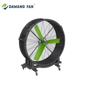 Ultra Wide Angle Air Supply Convenient 600w Energy Saving Stand Industry Mobile Fan