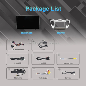 Autoradio stéréo Android 11 4G DSP pour Hyundai Tucson/IX35 3 2015-2018 Lecteur DVD 9 pouces avec cadre de voiture multimédia - Product Image 4