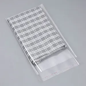 New Design OPP Bags Biodegradable Self Adhesive Seal Clear BOPP Plastic DVD CD Case Packing Plastic Bags For Business