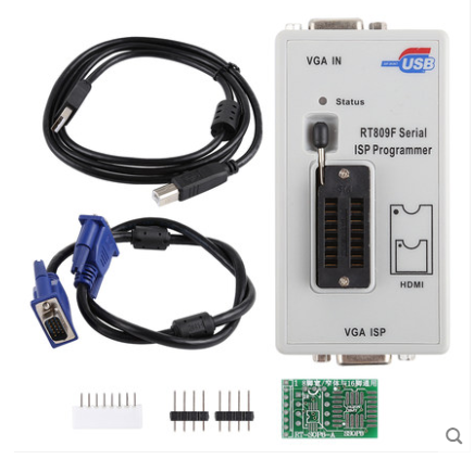 RT809F LCD ISP programmer LCD main board high speed USB programmer BIOS burners reading and writing program