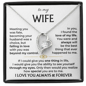 Collar de Acero Inoxidable <span class=keywords><strong>para</strong></span> <span class=keywords><strong>Mi</strong></span> Esposa, Regalo de San Valentín, Colgante de Corazón, <span class=keywords><strong>Regalos</strong></span> de Navidad <span class=keywords><strong>para</strong></span> <span class=keywords><strong>Mujer</strong></span>, Joyería de Moda 2025 - Product Image 1