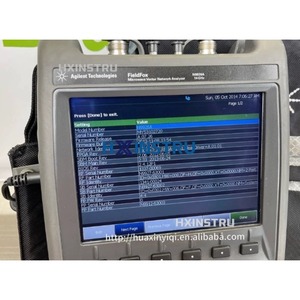 เครื่องวิเคราะห์เครือข่ายเวกเตอร์ไมโครเวฟแบบพกพา Keysight N9926A FieldFox, 14 GHz, อะแดปเตอร์ AC/DC, สายไฟแบบเฉพาะพื้นที่ # นิซเอช - Product Image 2