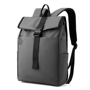 Custom Casual Sport <b>Backpack</b> Waterproof <b>Man</b> Roll Top <b>Backpack</b> Large Capacity School <b>Backpack</b> Travel Hiking - Product Image 2