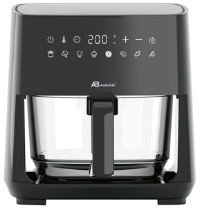 Anbolife Nuova Friggitrice ad Aria Digitale in Vetro da 4.3L 1350W Forno ad Aria Senza Olio CE GS LFGB EMC/LVD ERP PEACH/RoHS Senza PFAS OEM ODM - Product Image 1
