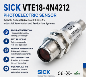 SICK VTE18-4N4212 โฟโตอิเล็กทริคเซนเซอร์ เซนเซอร์ตรวจจับแสงสำหรับอุตสาหกรรม - Product Image 2