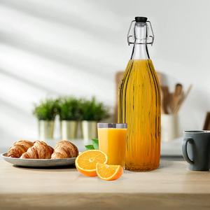 32盎司<span class=keywords><strong>1</strong></span>升翻盖玻璃啤酒瓶，适用于康普茶、果汁、水 - Product Image 4