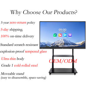 55Inch Smart <b>Tablet</b> PC Interactive Electronic Whiteboard 4K HD 20-Point Touch Android Educational Equipment Intel Core I3/i5/i7 - Product Image 5