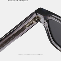 Lunettes de soleil tendance classiques CP UV400 Protection polarisée Lunettes de soleil de mode pour hommes Logo personnalisé haut de gamme Vente en gros Lunettes de soleil vintage