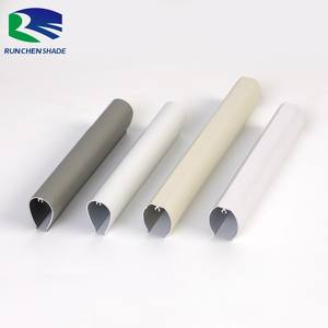 מעקה תחתון אלומיניום עגול התחתון רכיבים עיוורים רצועות וילון אביזרים וילון צל מעקה תחתון - Product Image 5