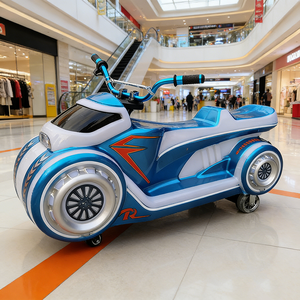 Coche Eléctrico Infantil con Luces LED, Diversión para el Parque y la Zona de Juegos, Funciona con Batería - Product Image 2