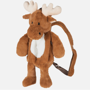 Nueva Mochila <span class=keywords><strong>de</strong></span> Peluche Suave con Diseño <span class=keywords><strong>de</strong></span> Alce Marrón para Venta al por Mayor - Product Image 4