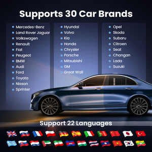 Máy quét <span class=keywords><strong>OBD2</strong></span> MUCAR BT200 Lite, công cụ chẩn đoán toàn hệ thống, cập nhật miễn phí trọn đời, máy đọc mã lỗi xe không dây, phiên bản 2025, máy quét Mucar - Product Image 4