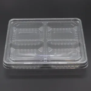 Comida tomate cereza embalaje clamshell envases de plástico frutas Caja impermeable Super mercado