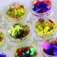 Sheenbow-Pigment de feuille de chrome caméléon métallique multichrome pour cosmétiques