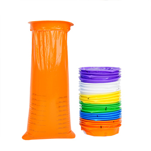 Bolsa de Vómito Biodegradable Médica de Fábrica al por Mayor, Bolsa de Emesis Desechable de Plástico PE Azul para Automóvil y Hospital - Product Image 1