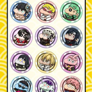 ชิปโป๊กเกอร์ลายตัวละครอนิเมะ เหรียญสะสม ฟิกเกอร์การ์ตูนมังงะญี่ปุ่น โทเคนที่ระลึก ชิปเกมสไตล์คาสิโน - Product Image 4