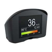 AUTOOL X50 Plus Car OBD II HUD Meter Digital Water Temperature Monitor Gauge