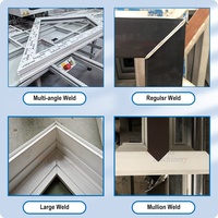 Máquina Soldadora de Marcos de Ventanas Glorious Factory con PLC y Rodamientos para Perfiles de UPVC/PVC con Certificación CE