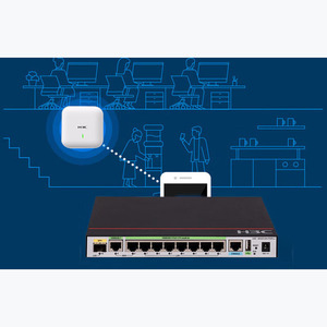 Dual-band tốc độ cao băng thông rộng 8-Port Gigabit PoE WX2510X-PWR-LI Cổng An Ninh AC điều khiể<span class=keywords><strong>n</strong></span> không dây - Product Image 2
