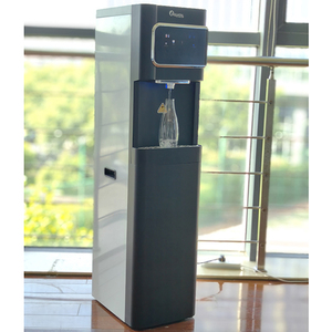 Erogatore elettrico indipendente nero dell'acqua con alloggiamento in plastica compressore caldo e freddo per uso domestico e alberghiero - Product Image 2