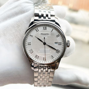 Reloj <span class=keywords><strong>Powermatic</strong></span> 80 OEM/ODM, Reloj de Acero Inoxidable a Prueba de Agua, Diseño Tissots, Relojes de Cuarzo Clásicos de Lujo para Hombre - Product Image 6