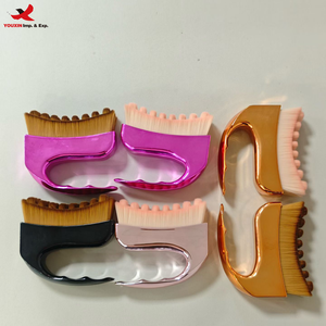 Nuevo Cepillo Linfático en Forma de C para Masaje Facial, Cepillo de Plástico con Fibra Sintética para Cuidado de Ojos y Cuello, GZ RTS, Pedido Mixto al por Mayor - Product Image 1