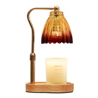 LANJO Lampe chauffe-bougie d'aromathérapie en gros, contrôlable par application mobile, chauffe-bougie à brancher, diffuseur de cire fondue