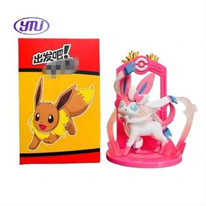 หุ่นฟิกเกอร์ตัวการ์ตูนน่ารักลายการ์ตูน eevee espeon leafeon สำหรับสะสมกล่อ<span class=keywords><strong>ง</strong></span>ปริศนาตัวการ์ตูนขนาด9ชิ้น/เซ็ต - Product Image 6