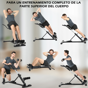 Silla romana de acero, Banco de ejercicio ajustable para la parte inferior de la espalda, glúteos para tendón de la corva, gimnasio en casa, herramienta de Fitness, máquina de extensión, banco - Product Image 4
