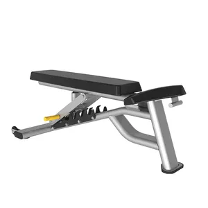 Gym fitness equipment adjustable weight lifting flat bench for selling