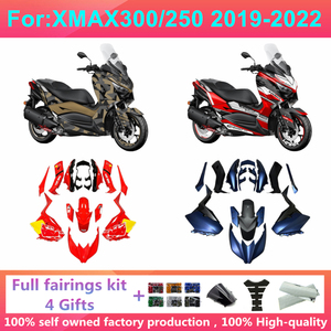 NUEVO Kit Completo de Carenado para Motocicleta Compatible con Yamaha XMAX250 XMAX300 <span class=keywords><strong>XMAX</strong></span> 2019 2020 2021 <span class=keywords><strong>2022</strong></span> 19 20 21 22 Kits de Carenados para Carrocería - Product Image 1