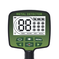 Détecteur de métaux étanche, chasseur de trésors industriel, détecteur d'or avec sensibilité IP54 22cm