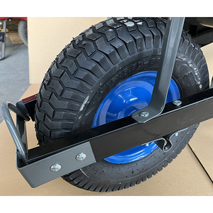 WH7601 WB8630 110L 100L หนัก300กก. รถเข็นล้ออากาศ6.50-8สำหรับออสเตรเลีย USA Market โลหะ OEM - Product Image 5