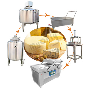 MYONLY Machine à sceller sous vide le fromage mozzarella en cuve ronde de 500 litres Mini usine d'équipement de transformation du fromage à vendre - Product Image 1