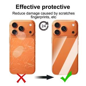 Lámina Protectora Mate de Cobertura Total para la Parte Trasera del Teléfono, Anti-Polvo, Hidrogel TPU, Protección de 360 Grados para <span class=keywords><strong>iPhone</strong></span> 17 16 15 <span class=keywords><strong>Pro</strong></span> Max - Product Image 5