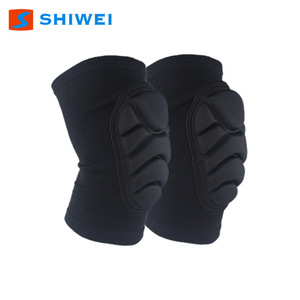 Genouillères Shiwei noires, protection antichoc pour le basketball, unisexe, taille universelle - Product Image 4