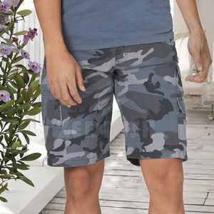 Pantalones Casuales 100% Algodón 440g Felpa Pesada Sólidos para Hombre, Shorts con Cintura Elástica Media, Primavera Verano, Estilo Americano - Product Image 2