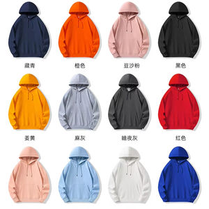 Sweat-shirt de sport décontracté en coton, logo personnalisé imprimé par l'usine, sweat-shirt à capuche pour hommes de haute qualité - Product Image 1