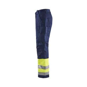 BLAKLADER - 186218113389C44 Pantalones de invierno Hi-Vis Amarillo/Azul marino-EAN 7330509369371 ROPA DE TRABAJO DE LA HI-VIS - Product Image 5
