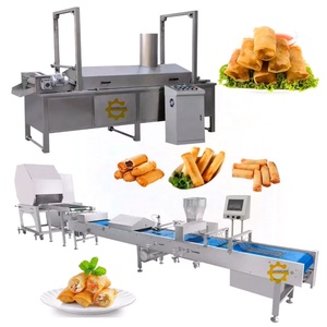 Máquina Automática Industrial para Hacer Rollitos de Primavera, Línea de Producción de Rollitos de Primavera Rellenos - Product Image 1