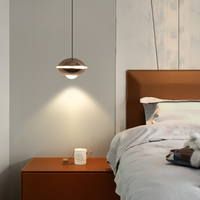Livraison rapide éclairage décoratif intérieur bureau à domicile salle à manger chambre hauteur réglable fer LED suspension moyen noir/or