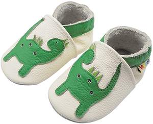 Chaussures pour bébé, garçons et filles, unisexes, semelles souples en <span class=keywords><strong>cuir</strong></span>, antidérapantes, chaussures de berceau, pantoufles, mocassins pour bébé - Product Image 4