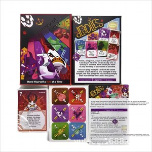 Jeu de société Atonement Tour, jeu de cartes, sept péchés capitaux, poker, jeu de société décontracté, puzzle de raisonnement, Little Chao Dean Joy - Product Image 3