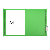 Carpeta de Anillas de PU con Clip para Colgar Papel A4, Carpeta Personalizada con Logotipo, Carpeta de Documentos para Oficina, Estudiantes Escolares